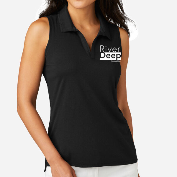 Travis Mathew Ladies Coto Performance Sleeveless Polo Thumbnail